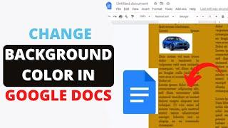 How to Change Background Color in Google Docs?