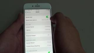 iPhone 7: How to Switch Mobile Data to 4G / 3G