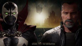 Mortal kombat 11 - spawn vs the terminator (very hard)