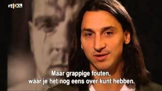 Zlatan talks about Ajax, meets Andy van der Meyde (2012)