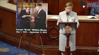 Congresswoman Kaptur Speech Honoring Life Of Past American Legion Post 335 Commander Ernest Mease