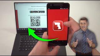 How to use an Android smartphone as a PC Barcode Scanner