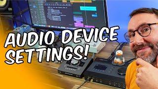 Logic Pro X Audio Device Settings // Logic Pro for beginners E04