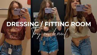 DRESSING ROOM JEAN AND OUTFITS | TRY ON HAUL | *SEXY* (AMERICAN EAGAL, TILLYS, BUCKLE)