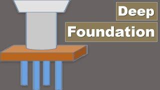 What is Deep Foundation? What are the types of Deep Foundation | Civil Engineering Tips