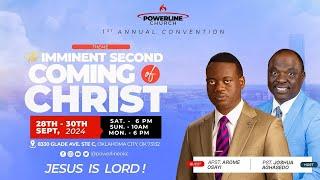 Powerline Convention 2024 - Day 2 | Apostle Arome Osayi | Oklahoma, USA | Sept 29th, 2024