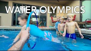 Quintuplet Water Olympics - Summertime Magic