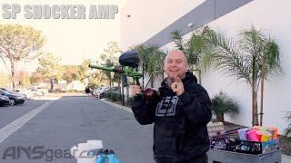 SP Shocker AMP Paintball Gun - Shooting