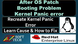 After OS patching Boot Problem/Kernel Panic Issue on Linux Server | Linux Tutorial | ARV SoftTech