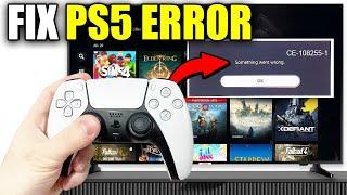 How To Fix PS5 Error "Something Went Wrong With A Game Or App"
