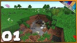 Minecraft: SevTech Ages || THE KRUNKK HOLE!  ||  Ep 01