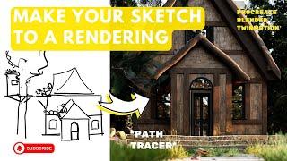 SKETCH, MODEL and VISUALIZE your renderings & *Twinmotion Path Tracer settings* 