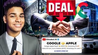 INSANE AI NEWS! Google and Apple Deal!? Perplexity Pro Search, Meta 3D Gen, ChatGPT 4-o, MoshiChat