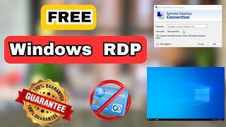 Get Free Windows RDP in 2025 | Step-by-Step Guide 