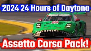 2024 IMSA SportsCar Championship 24 Hours of Daytona Assetto Corsa Mod Pack!