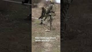 Ukraine Forces Removing Land Mines