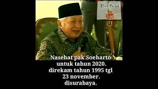 Nasehat pak Soeharto untuk tahun #2020