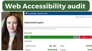 How to provide a web accessibility audit