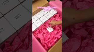 ASMR Order Packing | Packing Jennifer’s order part 2! #asmrpacking #smallbusiness #asmr #packorders