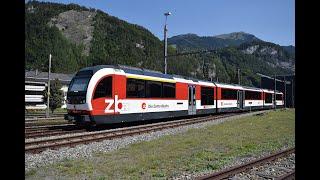 Автономная система мониторинга состояния пути (АТМ) для железной дороги ZentralBahn (Швейцария)