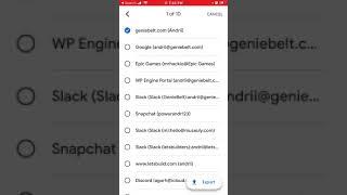 How to export accounts from Google authenticator?