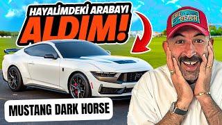 HAYALİMDEKİ ARABAYI ALDIM!  Mustang Dark Horse