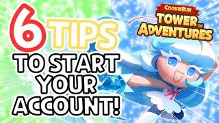 START STRONG! 6 Guide & Tips for Cookie Run: Tower of Adventures!