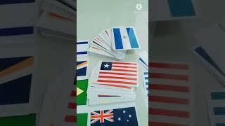 Unboxing Flash Cards | Unboxing Country's Flags Flashcards| World Country's Flags