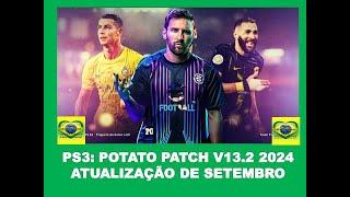 PS3: SAVE DATA POTATO PATCH V13.2  ATUALIZAÇÃO DE SETEMBRO DE 2024 JANELA FECHADA GRATIS