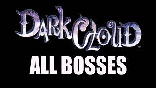 Dark Cloud - All Boss Fights (All Bosses)