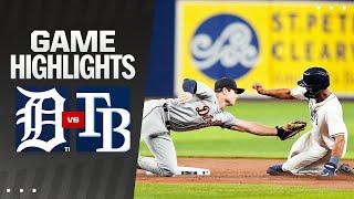 Tigers vs. Rays Game Highlights (4/22/24) | MLB Highlights