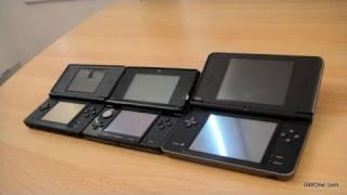 Nintendo 3DS vs DS Lite vs  DSi vs DSi XL