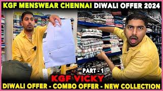 KGF Menswear Diwali Offer 2024Part -1KGF VICKYRider Machine Vlogs