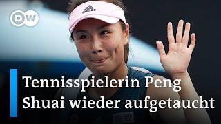 Verschwundene Tennisspielerin Peng Shuai: Telefonat mit IOC-Präsident Thomas Bach | DW Nachrichten