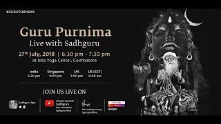 Celebrate Guru Purnima with Sadhguru | 27 July, 2018