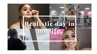 First Vlog | Realistic day in the life as a nail tech, content creator and gym 