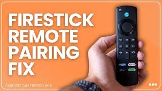 HOW TO PAIR REMOTE TO FIRESTICK