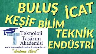 Kısaca Anlatım: Buluş, İcat, Keşif, Bilim, Teknik, Endüstri Nedir?