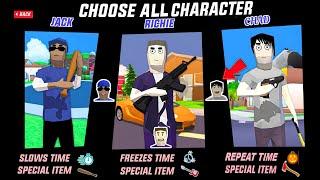 HOW TO UNLOCK ALL CHARACTER IN DUDE THEFT WARS | i Freed Unlock Richie and Chad Mission GAMEPLAY