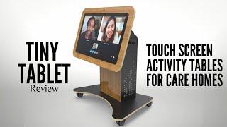 Tiny Tablet Review | Interactive Touch Screen Activity Tables For Care Homes / Inspired Inspirations