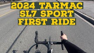 2024 Specialized Tarmac SL7 Sport First Ride