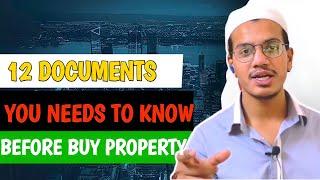 12 documents you need to know before buying property 2023, mumbra