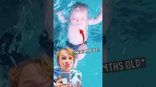 YOUNGEST BABY TO SWIM (amazing story)