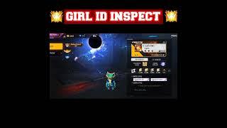 FREE FIRE BEST GIRL ID INSPECT #sports #viral