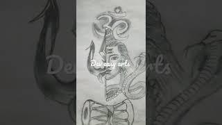 Mahadev drawing #shorts # dev easy arts