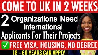 Urgent: Come to UK With Your Family In 2 Weeks | No Ielts | Move With Your Family