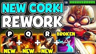 CORKI REWORK IS FINALLY HERE AND HE'S VERY DIFFERENT NOW! (NEW SPELL EFFECTS)