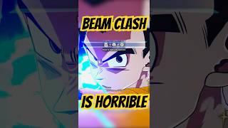 HORRIBLE MECHANIC! BEAM CLASHES MAKE NO SENSE IN DRAGON BALL SPARKING ZERO!