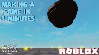 I Made A Roblox Game in 3 Minutes..