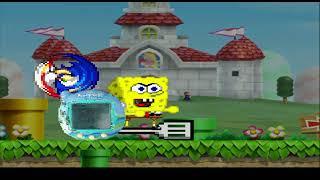 Mugen Memetchi, Abab Sonic, Spongebob and Giratina vs Don Chan